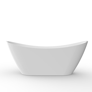 Modern Design Freestanding Acrylic Bathtub Stackable With Soaking Function For Hotel Use