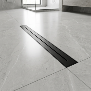 Factory Custom Stainless Steel 300mm Long Shower Channel Linear Floor Drain Channel Invisible Shower Drain