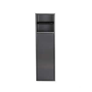 Stainless Steel 304 Wall Mounted Shower Niche Embedded With Paper Holder