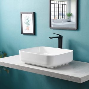 Modern Lavabo Ceramic Countertop Art Basin