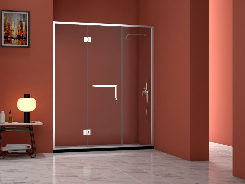 Colston Premium Frameless Glass Shower Enclosure System