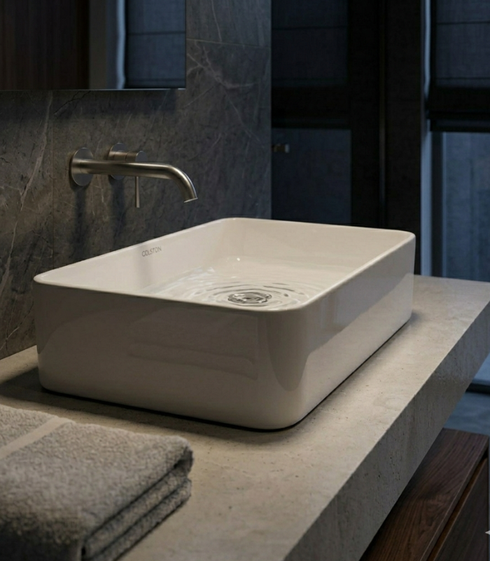 Colston Monolithic Pedestal & Vessel Basins
