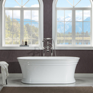 Whirlpool Luxury Solid Surface Indoor Modern Acrylic Bathtub