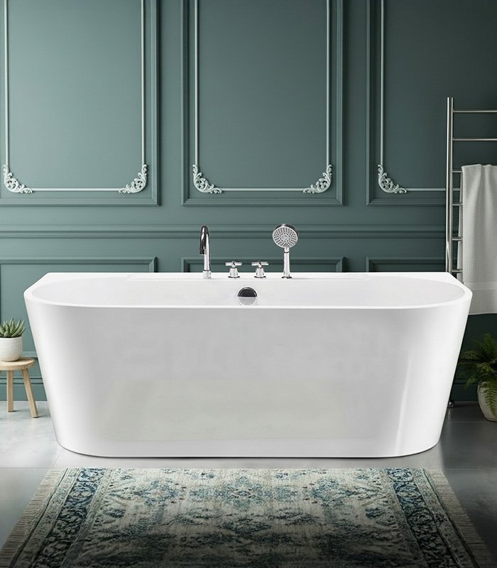Colston Granley Freestanding Waterfall Whirlpool Bath
