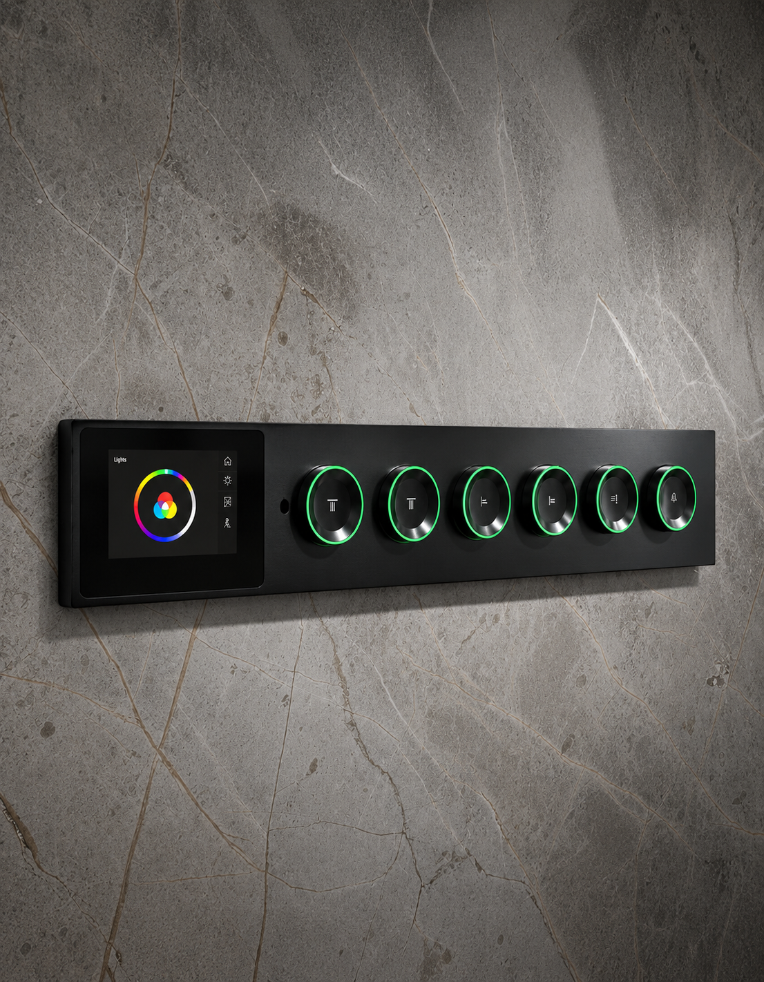 Colston Verticale Cascade Bath Filler Ceiling Mounted