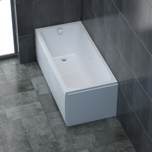 Acrylic Drop-in Tubs Rectangle Bathtubs Modern Style Soaking Bathtub with CE/cUPC for Bathroom Bathtub