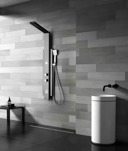 GS020 Gentory Stainless Steel Wall-Mounted Multi-Functional Body Jet Spray Shower Panel