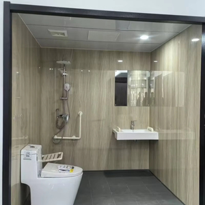 Modular Modular Units Portable Bathroom With Shower Cabin