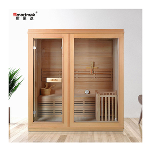 Traditional Custom Indoor Wooden Dry Steam Sauna