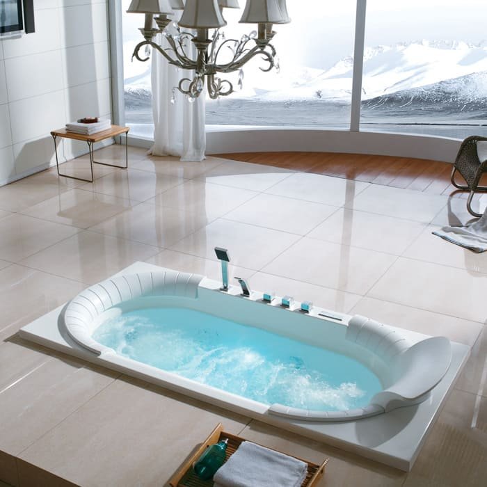 Colston Monk Waterfall Whirlpool Bathtub