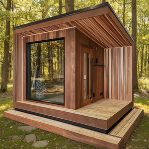 Smart Outdoor Sauna Room Cabin Cube Design